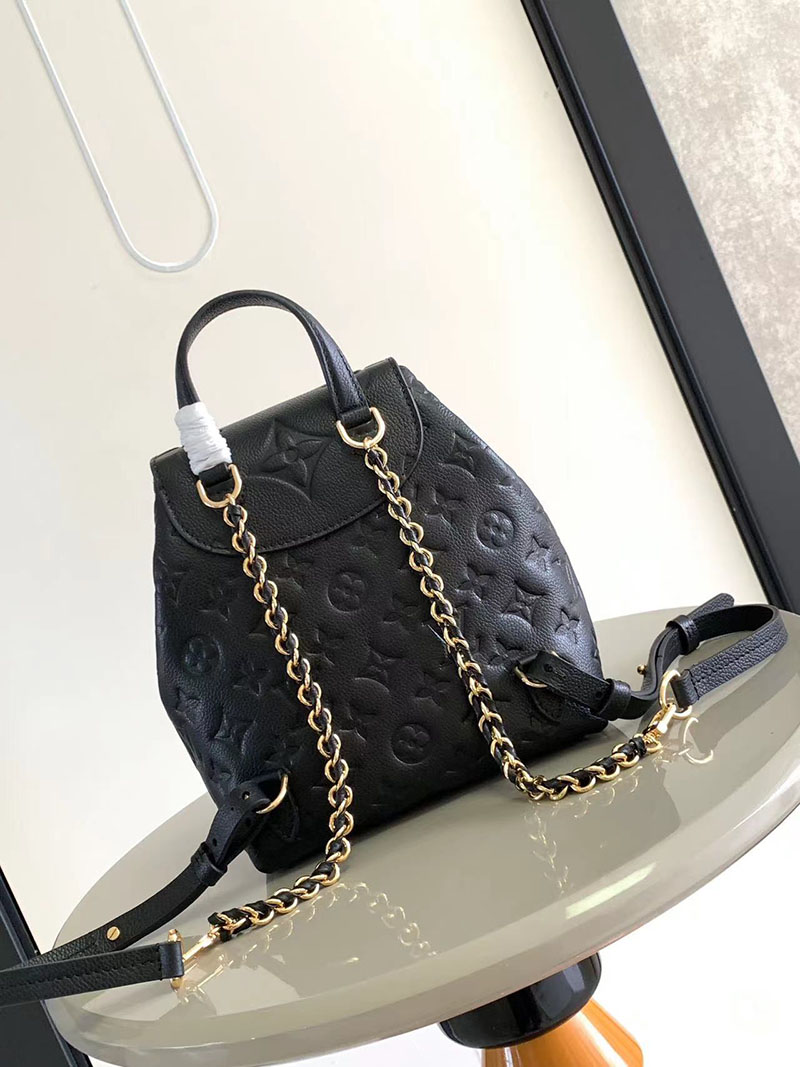 ルイヴィトン リュック 人気ランキング バックアップ ブラック M47072 モノグラム ゴールド金具 - 画像 (8)