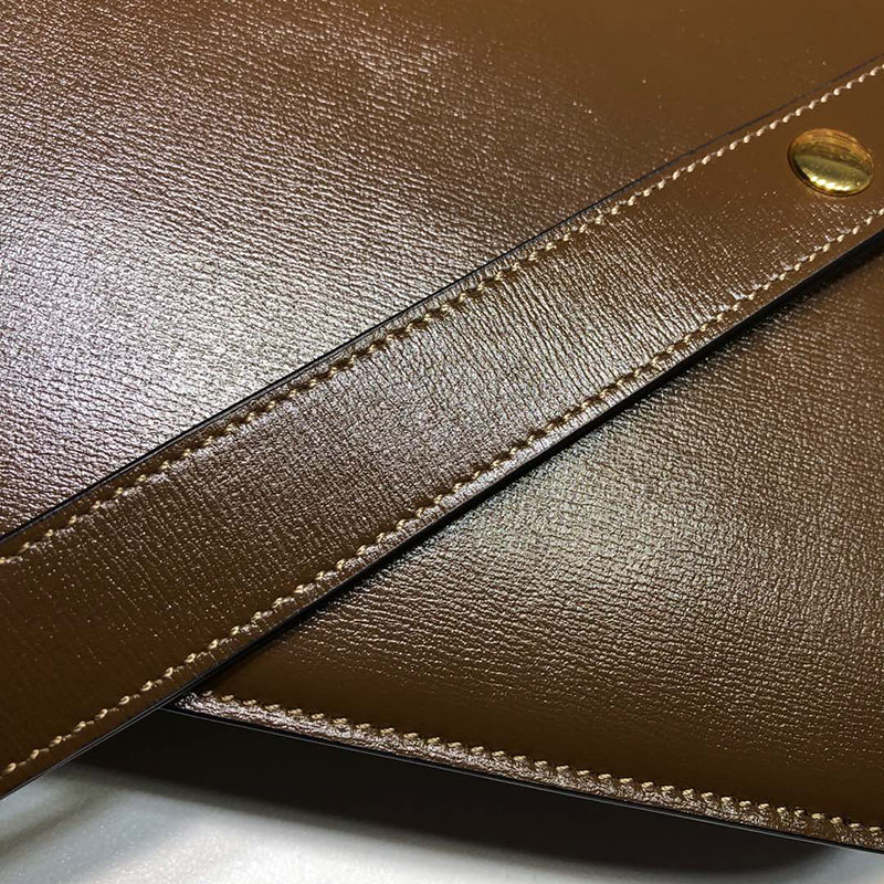 グッチ ショルダーバッグ 人気順 グッチ ホースビット 1955 スモール ショルダーバッグ 02204 1DB0G 2361 ブラウン ゴールド金具 - 画像 (4)