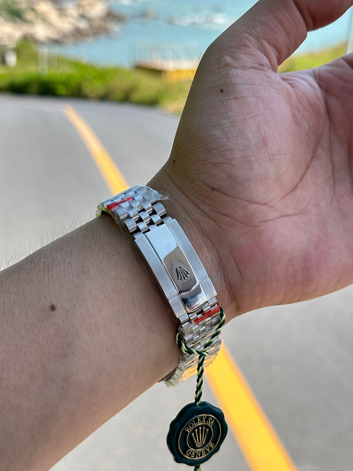 最高級ロレックススーパーコピー ロレックス デイトジャスト コピー ホワイト ROLEX デイトジャスト 文字 盤 シルバー コピー 25141201 - 画像 (3)
