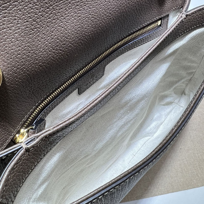 グッチ ショルダーバッグ 新品 グッチ GGスプリーム ブロンディ ミディアム ショルダーバッグ 699210 96IWB 8745 ベージュ&エボニー ゴールド金具 - 画像 (2)
