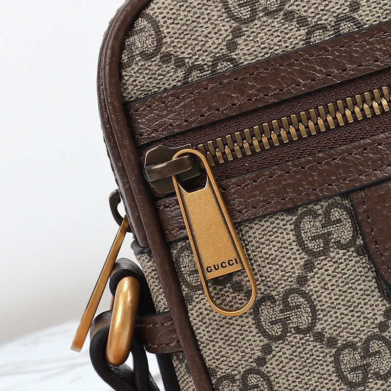 グッチ オフィディア GGショルダーバッグ 598127 96IWT 8745 ベージュ/エボニー gucci ショルダーバッグ メンズ 人気 - 画像 (6)