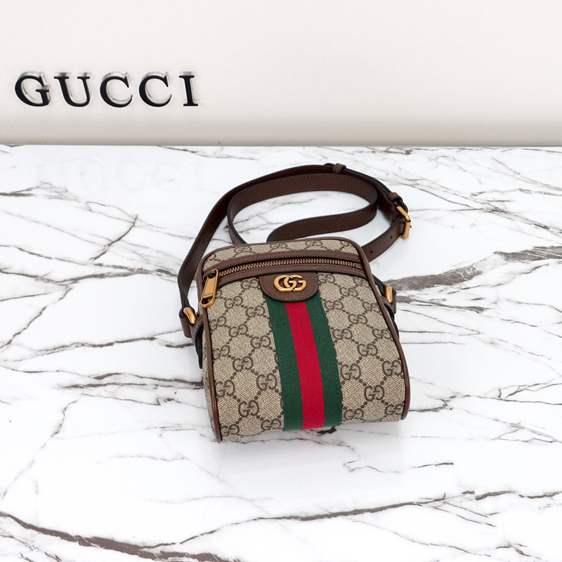 グッチ オフィディア GGショルダーバッグ 598127 96IWT 8745 ベージュ/エボニー gucci ショルダーバッグ メンズ 人気 - 画像 (3)