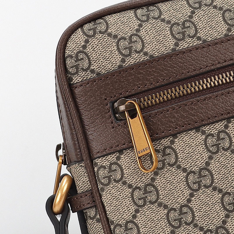 グッチ オフィディア GG スモール メッセンジャー バッグ 547926 96IWT 8745 ベージュ/エボニー gucci ショルダーバッグ メンズ 人気 - 画像 (6)