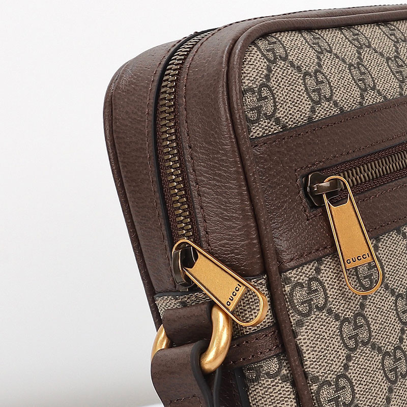 グッチ オフィディア GG スモール メッセンジャー バッグ 547926 96IWT 8745 ベージュ/エボニー gucci ショルダーバッグ メンズ 人気 - 画像 (4)