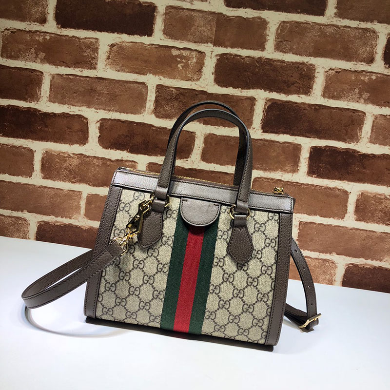 グッチ オフィディア スモール トートバッグ 547551 K05NB 8745 ベージュ/エボニー GUCCI グッチトートバッグ人気 - 画像 (8)