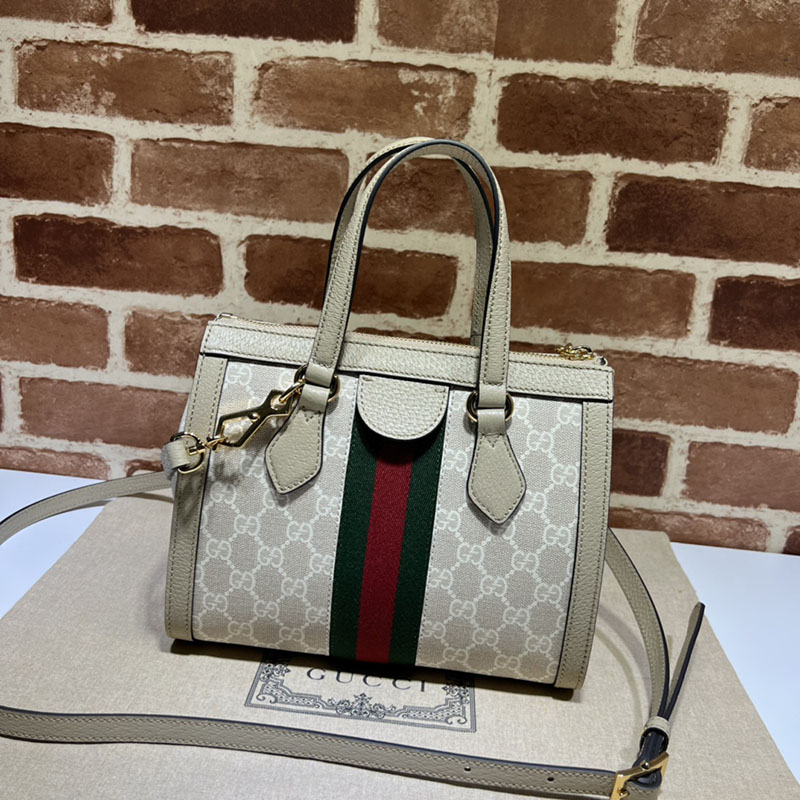 グッチ オフィディア スモール トートバッグ 547551 UULAG 9682 ベージュ&ホワイト GUCCI グッチトートバッグ人気 - 画像 (8)