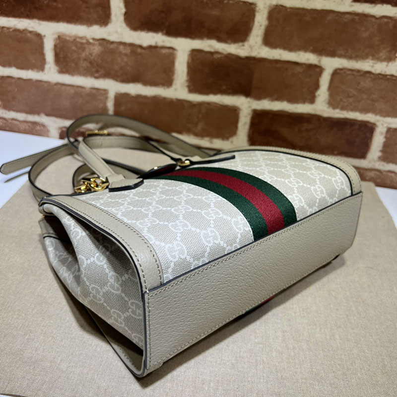 グッチ オフィディア スモール トートバッグ 547551 UULAG 9682 ベージュ&ホワイト GUCCI グッチトートバッグ人気 - 画像 (7)