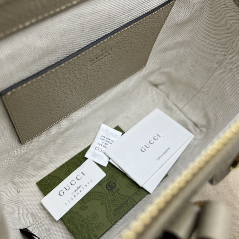 グッチ オフィディア スモール トートバッグ 547551 UULAG 9682 ベージュ&ホワイト GUCCI グッチトートバッグ人気 - 画像 (2)