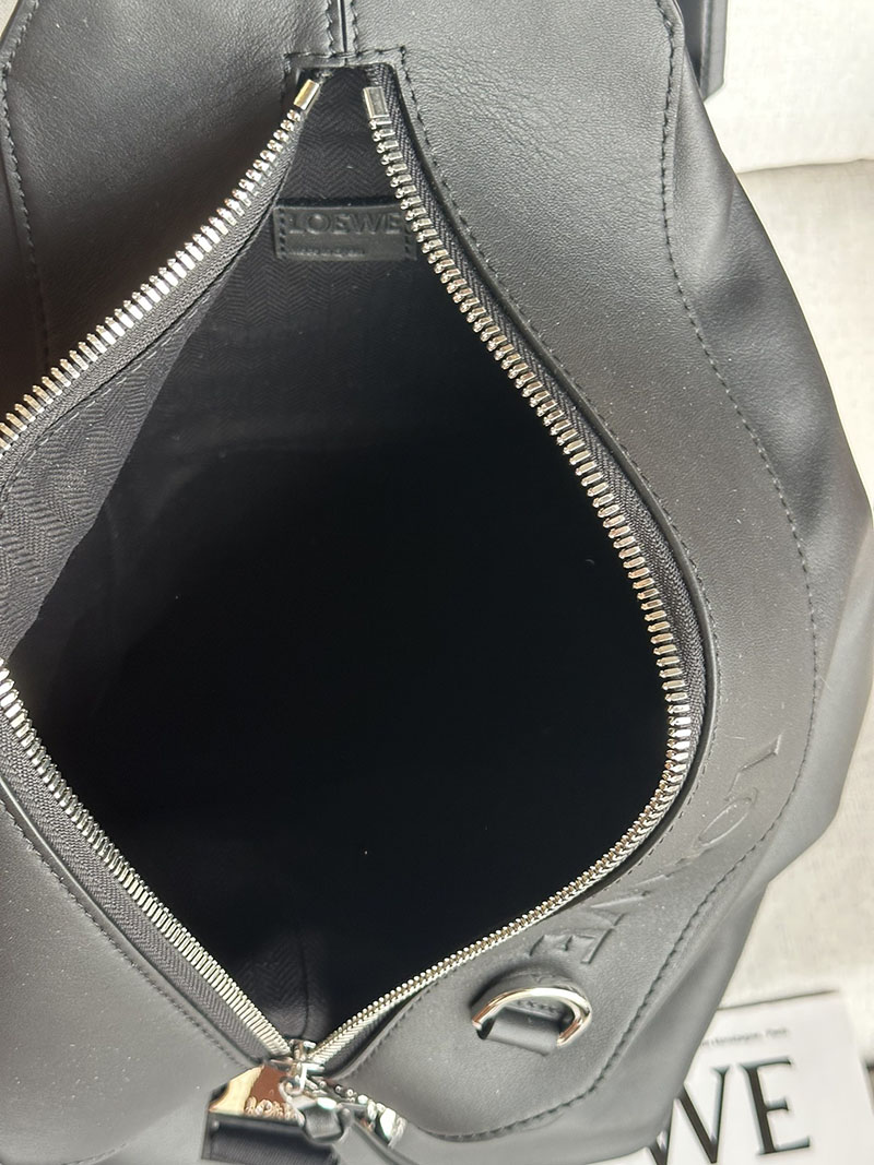 ロエベ リュック アウトレット LOEWE コンバーチブル-バックパック-スモール B777W22X01-1100 ブラック - 画像 (2)