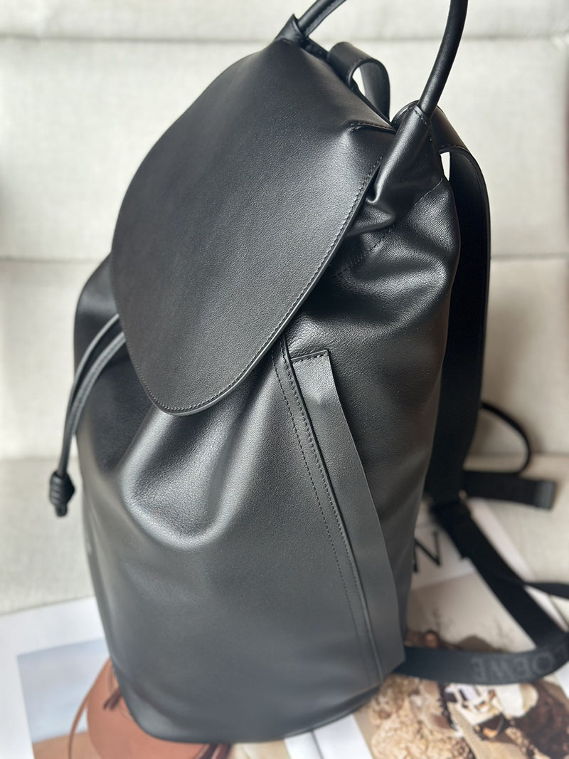 ロエベ リュック アウトレット LOEWE フラメンコ-バックパック B411FLKX01-1100 ブラック - 画像 (7)