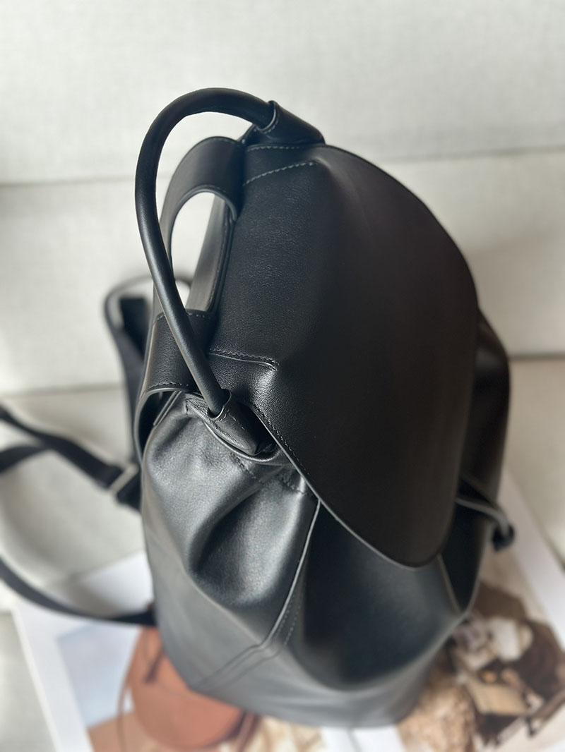ロエベ リュック アウトレット LOEWE フラメンコ-バックパック B411FLKX01-1100 ブラック - 画像 (6)