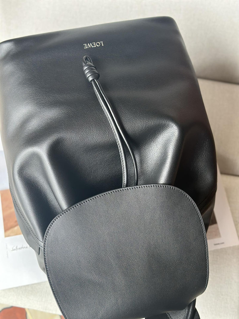 ロエベ リュック アウトレット LOEWE フラメンコ-バックパック B411FLKX01-1100 ブラック - 画像 (5)