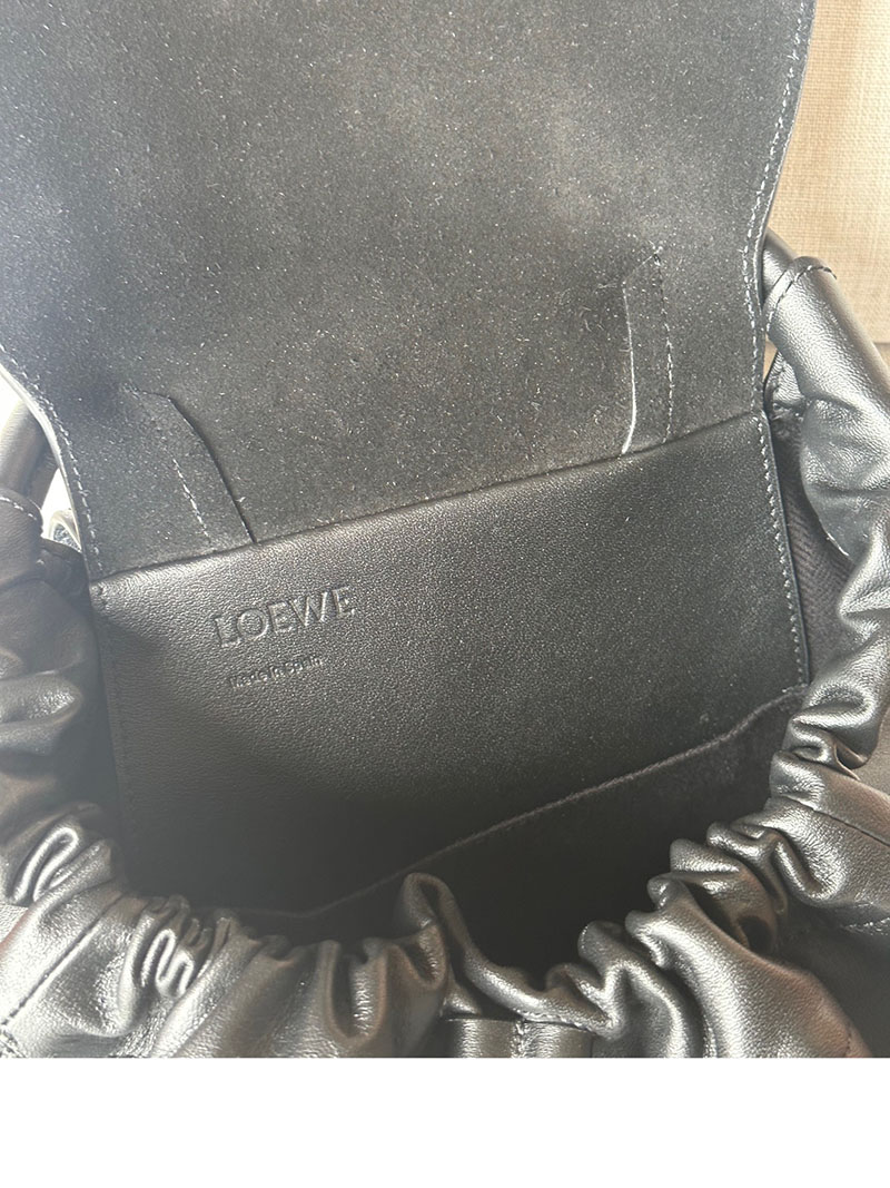ロエベ リュック アウトレット LOEWE フラメンコ-バックパック B411FLKX01-1100 ブラック - 画像 (2)