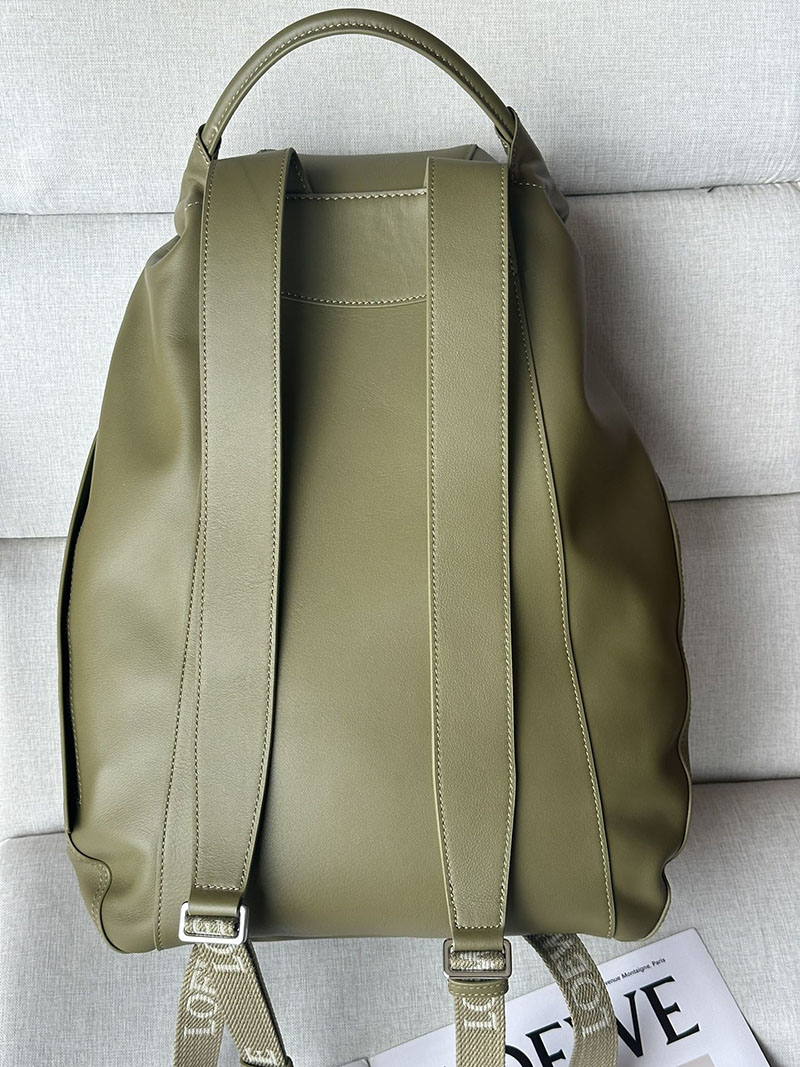 ロエベ リュック アウトレット LOEWE フラメンコ-バックパック B411FLKX01-8795 オリーブ - 画像 (4)