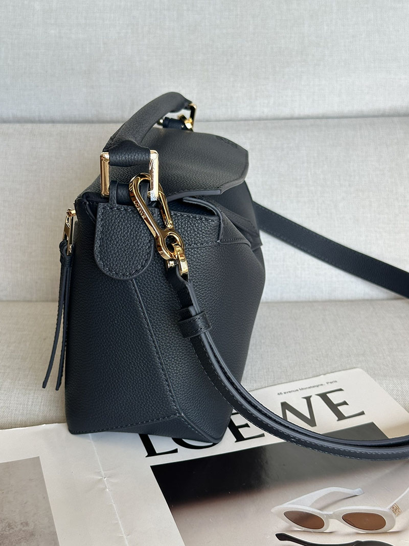 ロエベ バッグ アウトレット LOEWE パズルバッグ-スモール A510P60X77-5544 ディープネイビー ゴールド金具 - 画像 (9)
