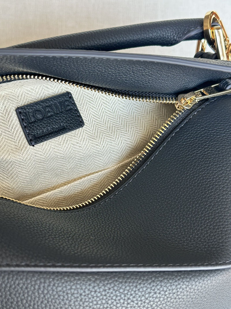 ロエベ バッグ アウトレット LOEWE パズルバッグ-スモール A510P60X77-5544 ディープネイビー ゴールド金具 - 画像 (2)