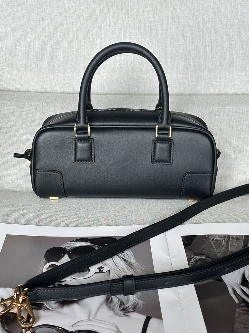 ロエベ バッグ 人気ランキング LOEWE アマソナ/アマソナ23-クロップド-バッグ A039N23X01-1100 ブラック ゴールド金具 - 画像 (7)