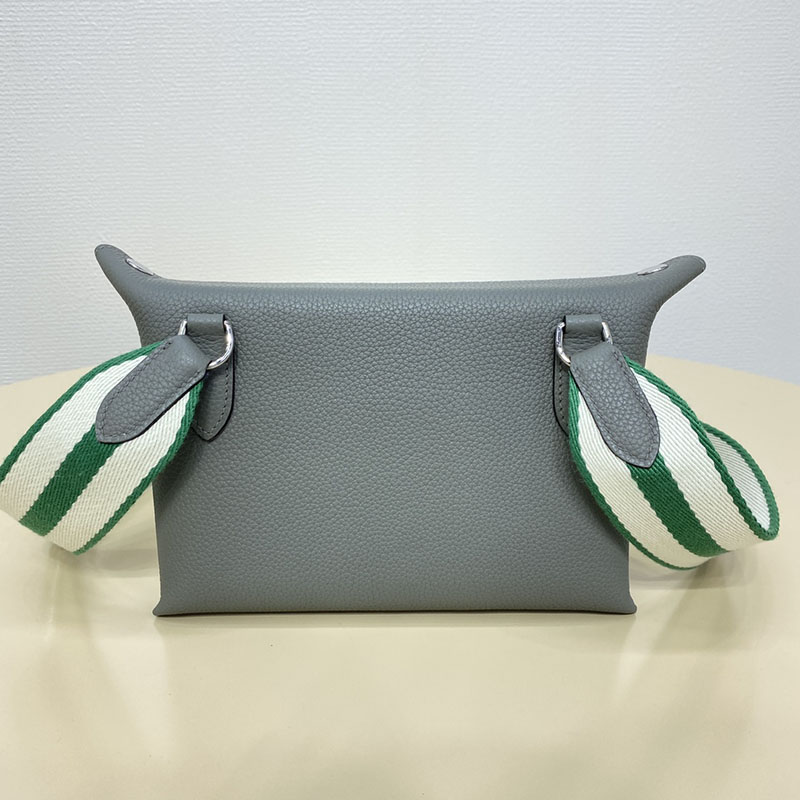 HERMES エルメス ヴィドポッシュ ブルーラン/ミント/ホワイト トゴ シルバー金具 2513452 エルメス メンズ ショルダーバッグ - 画像 (2)