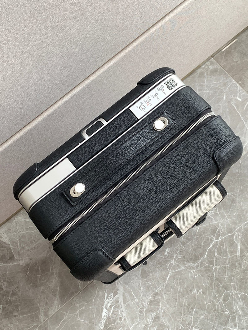 エルメス HERMES スーツケース キャリーバッグ 旅行バッグ 黒 ブラック トゴ シルバー金具 2513511 エルメス スーツケース 定価 - 画像 (4)