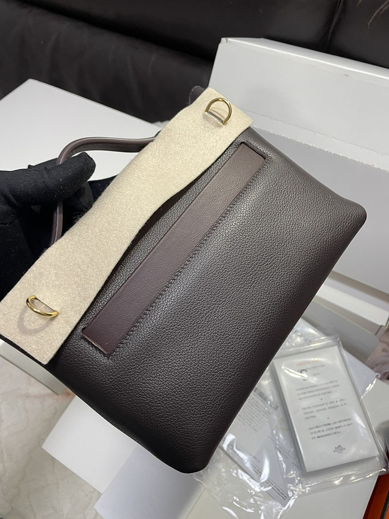 エルメス HERMES ミニ ヴァンキャトル エベンヌ ヴォー・ヴォリュプト/スイフト シルバー金具 2513518 エルメス 24/24 定価 - 画像 (5)