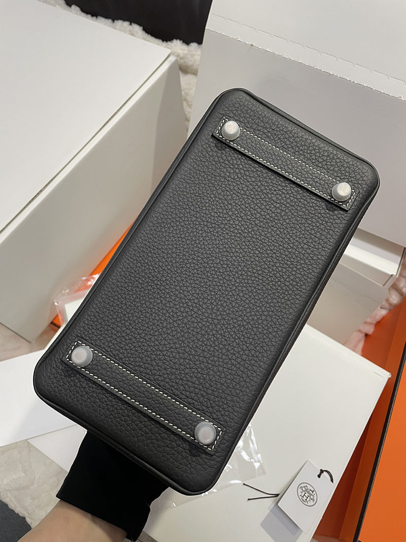 エルメス バーキン25 パーソナル グリミスティ/ブルーエレクトリック トゴ シルバー金具 2513528 エルメス 2024年 新色 - 画像 (10)