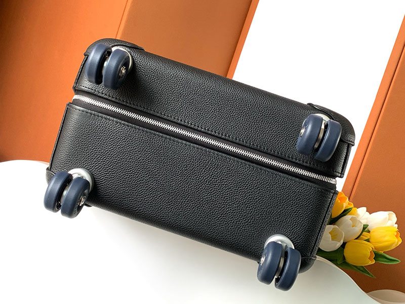エルメス HERMES スーツケース キャリーバッグ 旅行バッグ 黒 ブラック トゴ シルバー金具 2513530 エルメス 旅行バッグ メンズ - 画像 (6)