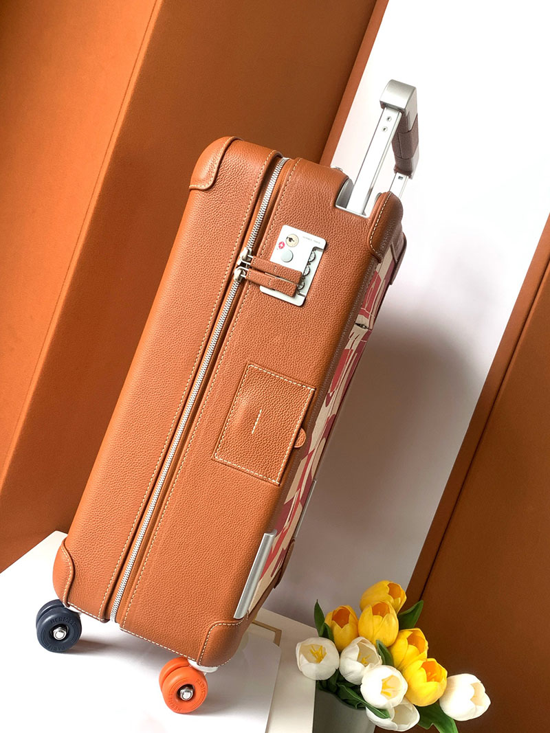 エルメス HERMES スーツケース キャリーバッグ 旅行バッグ ゴールド トゴ シルバー金具 2513532 エルメス キャリーバッグ 新作 - 画像 (8)