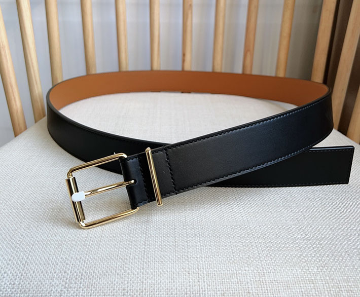 最高級バーバリースーパーコピー バーバリーベルトコピー ブラック/ブラウン 35MM ゴールド金具 2515532 バーバリー ベルト バックル - 画像 (6)