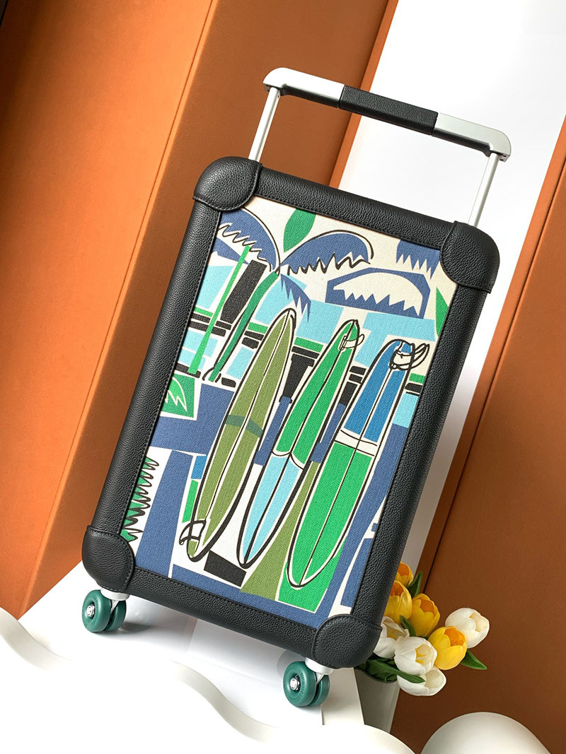 エルメス HERMES スーツケース キャリーバッグ 旅行バッグ 黒 ブラック トゴ シルバー金具 2513534 エルメス キャリーバッグ 新作 - 画像 (7)