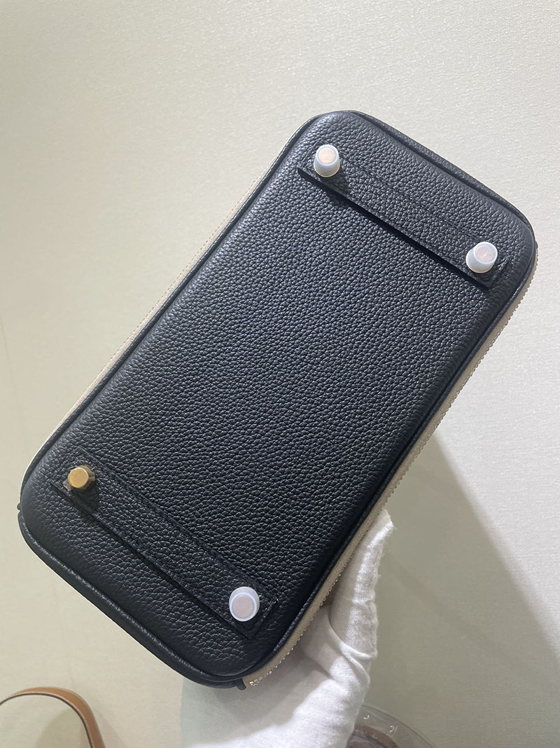 エルメス HERMES バーキン25 黒 ブラック トゴ/水晶 ゴールド金具 2513541 バーキン 値段 新品 - 画像 (7)