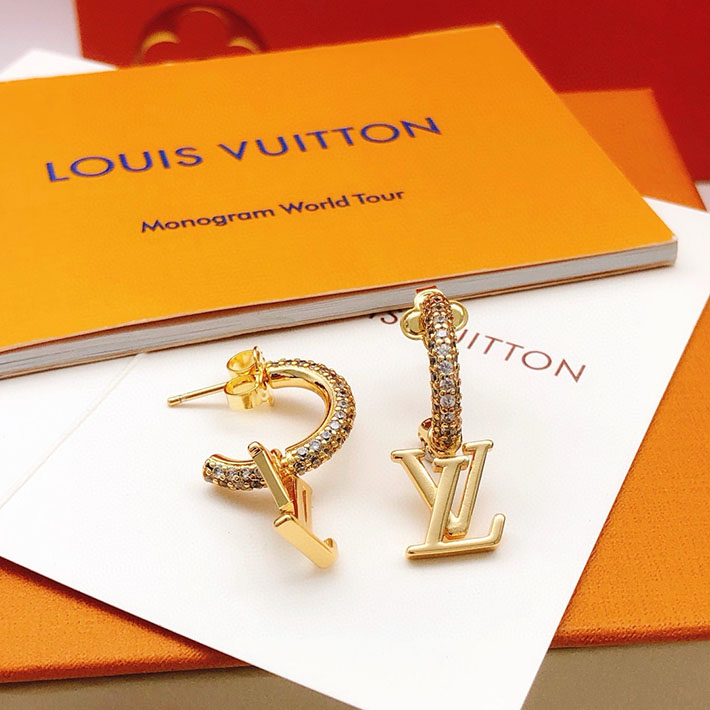 Louis Vuitton ルイヴィトン ピアス フープ・LV アイコニック ゴールド M01732 ルイヴィトン ピアス 安い - 画像 (5)