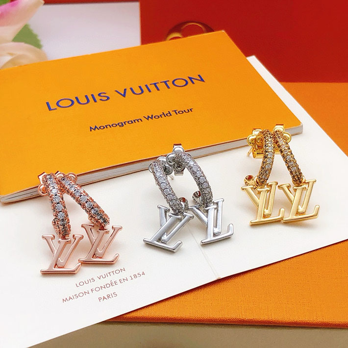 Louis Vuitton ルイヴィトン ピアス フープ・LV アイコニック ゴールド M01732 ルイヴィトン ピアス 安い - 画像 (2)