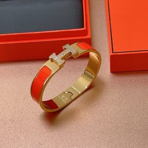 エルメス ブレスレット オレンジ