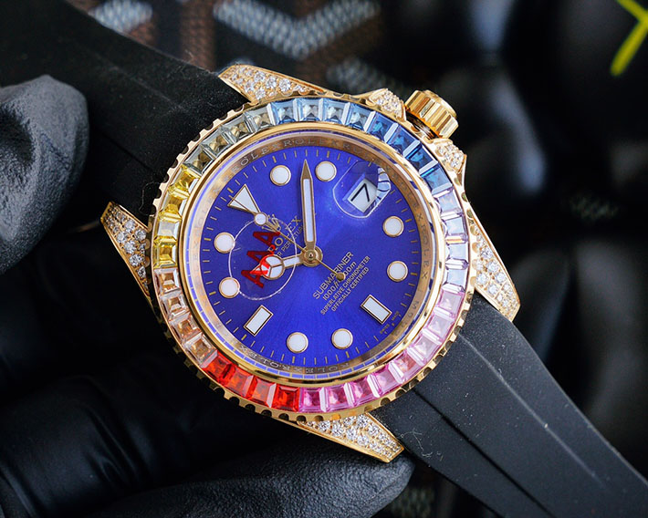 最高級ロレックススーパーコピー ロレックス ヨットマスター コピー ブルー ROLEX ロレックス ヨットマスター40 定価 2514867 - 画像 (9)