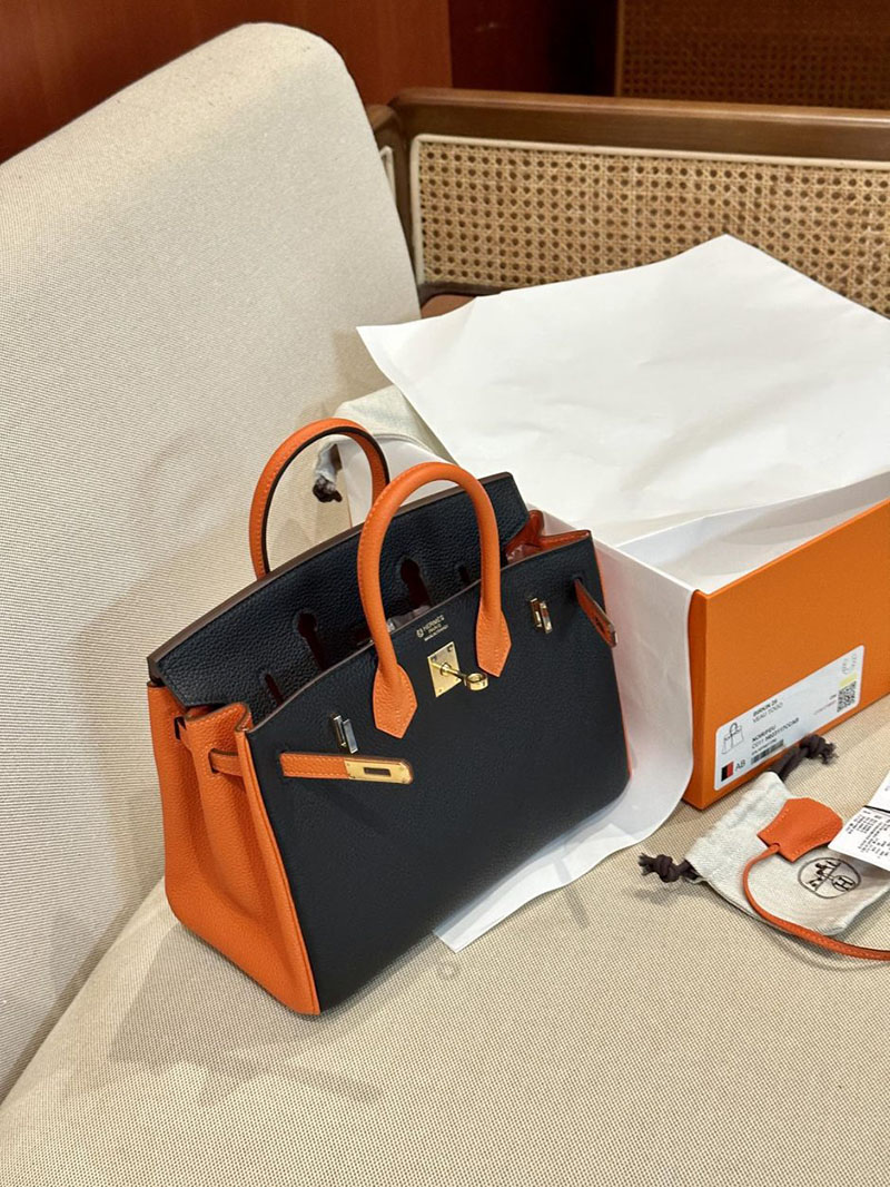 エルメス HERMES バーキン25 パーソナル 黒 ブラック/フュー トゴ ゴールド金具 2412874 レディース バーキン 値段 新品 - 画像 (5)