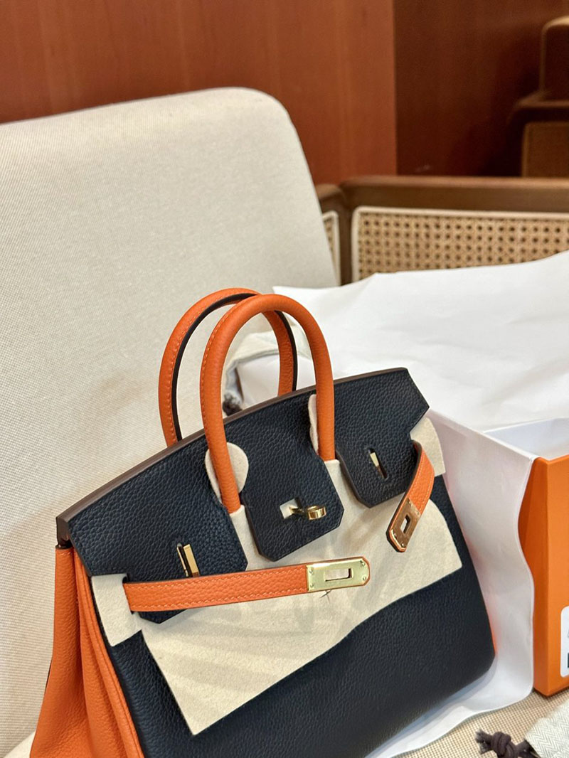 エルメス HERMES バーキン25 パーソナル 黒 ブラック/フュー トゴ ゴールド金具 2412874 レディース バーキン 値段 新品 - 画像 (17)