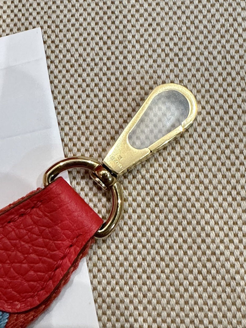 エルメス HERMES エヴリン 16 TPM ルージュカザック トリヨンクレマンス ゴールド金具 2412878 エヴリン tpm ストラップ - 画像 (2)