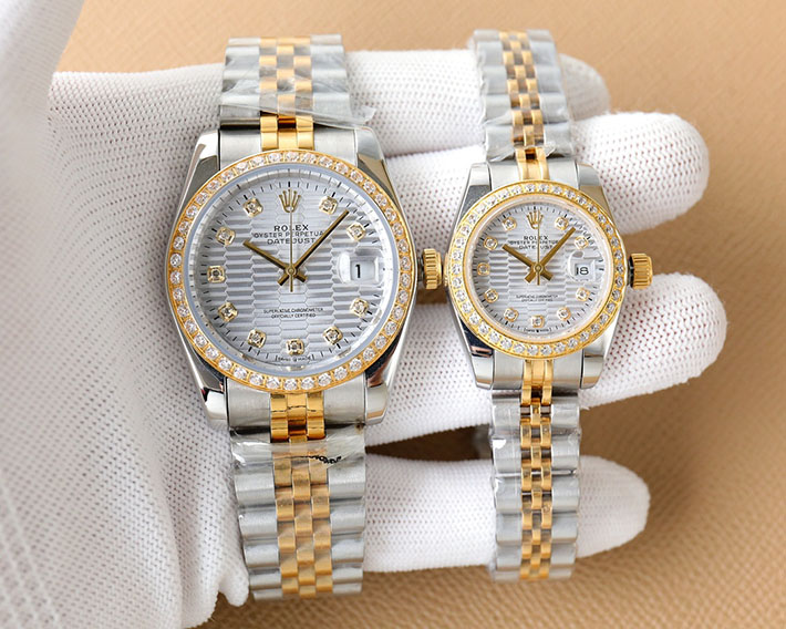 最高級ロレックススーパーコピー ロレックス デイトジャスト コピー ゴールド ROLEX ロレックス ペアウォッチ 安い 2514884 - 画像 (6)
