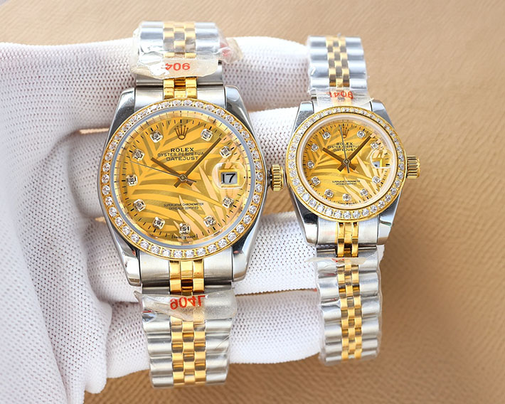 最高級ロレックススーパーコピー ロレックス デイトジャスト コピー ゴールド ROLEX ペアウォッチ 夫婦 人気 2514887 - 画像 (8)