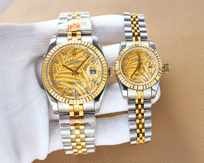 最高級ロレックススーパーコピー ロレックス デイトジャスト コピー ゴールド ROLEX ペアウォッチ 夫婦 人気 2514887 - 画像 (7)