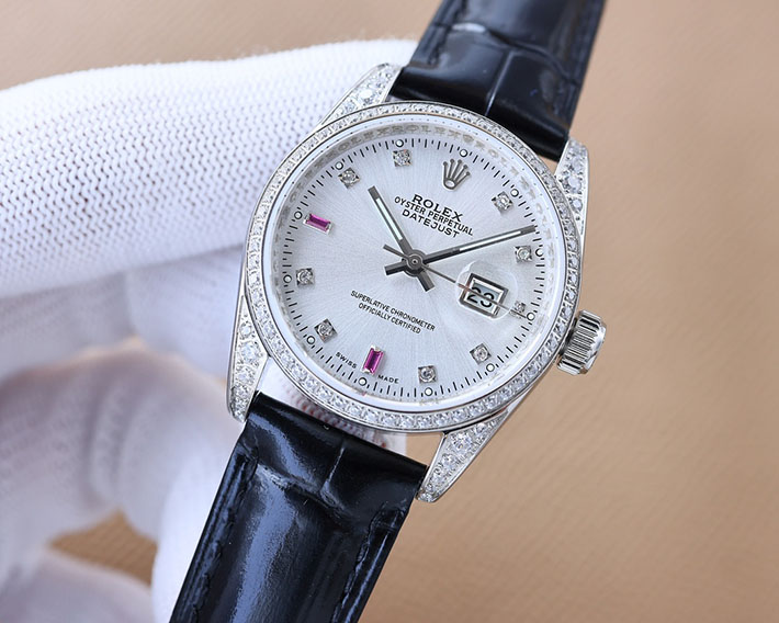 最高級ロレックススーパーコピー ロレックス デイトジャスト コピー ホワイト ROLEX ロレックス デイトジャスト レディース 人気色 2514890 - 画像 (9)