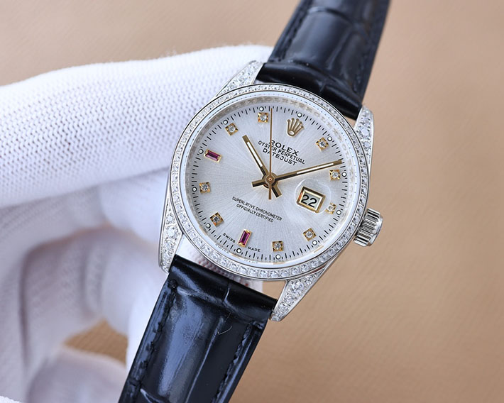 最高級ロレックススーパーコピー ロレックス デイトジャスト コピー ホワイト ROLEX ロレックス デイトジャスト レディース 人気色 2514890 - 画像 (8)