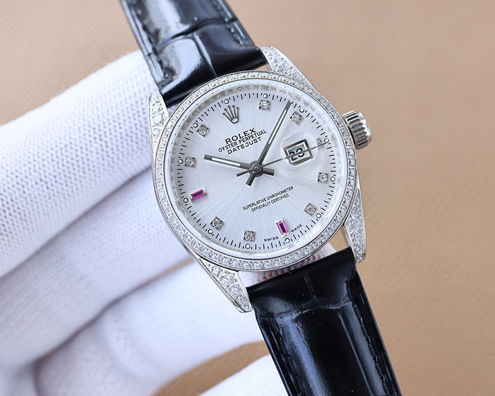最高級ロレックススーパーコピー ロレックス デイトジャスト コピー ホワイト ROLEX ロレックス デイトジャスト レディース 人気色 2514890 - 画像 (6)
