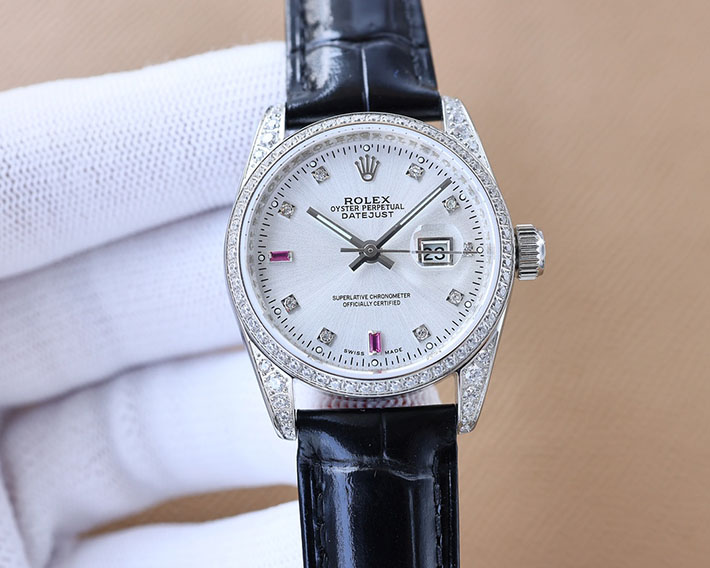 最高級ロレックススーパーコピー ロレックス デイトジャスト コピー ホワイト ROLEX ロレックス デイトジャスト レディース 人気色 2514890 - 画像 (5)