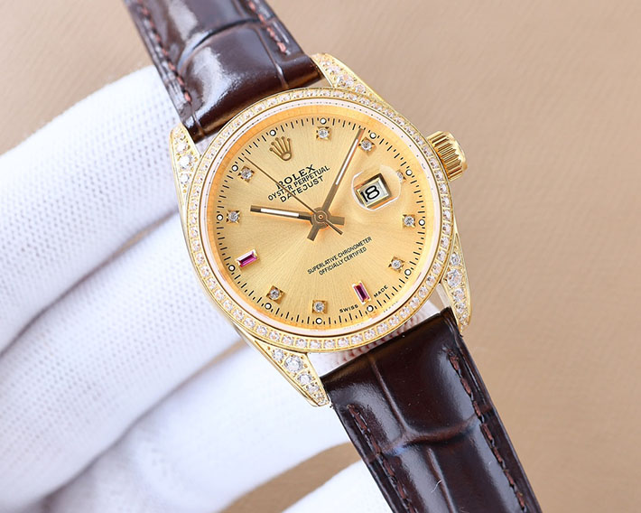 最高級ロレックススーパーコピー ロレックス デイトジャスト コピー ゴールド ROLEX ロレックス デイトジャスト レディース 人気色 2514891 - 画像 (6)