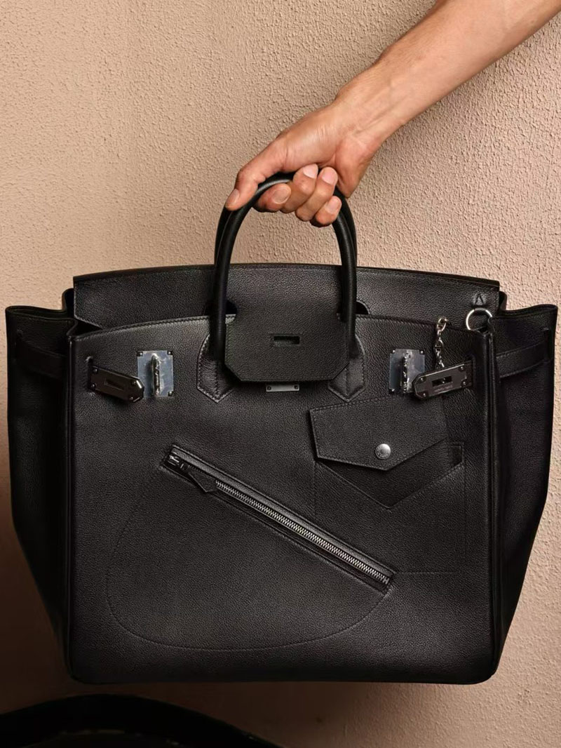 エルメス オータクロア 40cm ロック クロ エヴァーグレイン シルバー金具 2412903 エルメスオータクロア40定価 - 画像 (5)