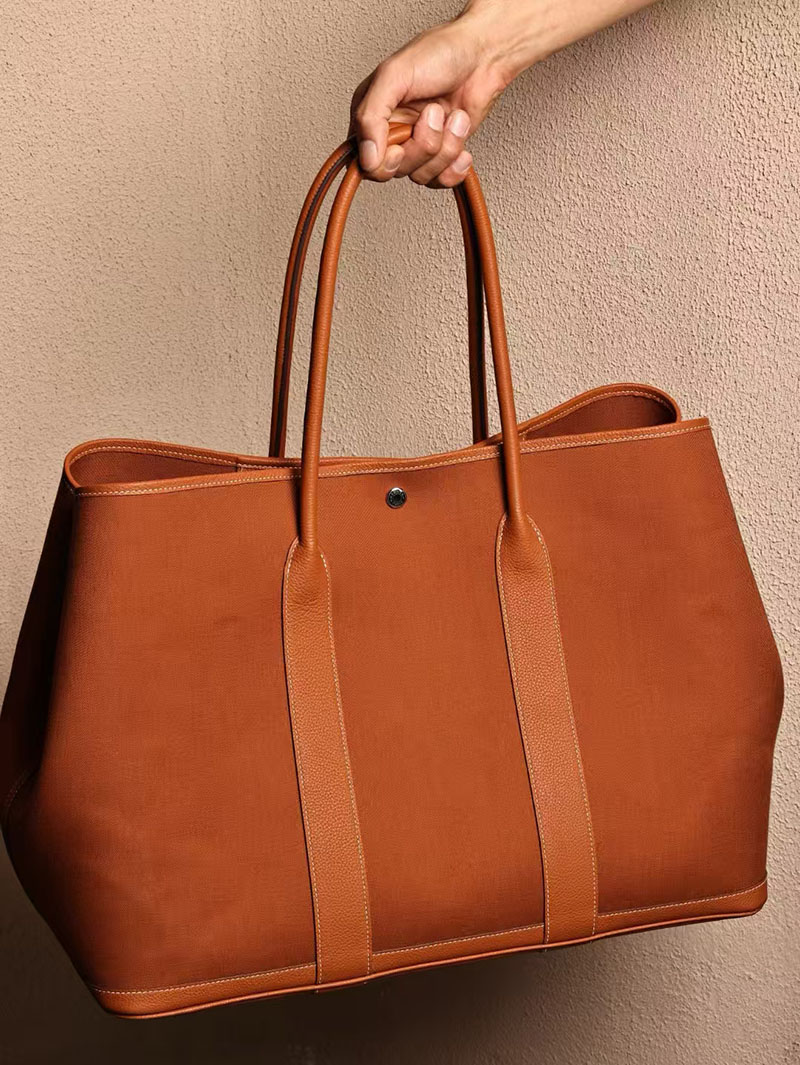 エルメス HERMES ガーデンパーティ 49 GM ゴールド ツイルアッシュ/ネゴンダ シルバー金具 2412905 エルメス トートバッグ 新品 価格 - 画像 (9)
