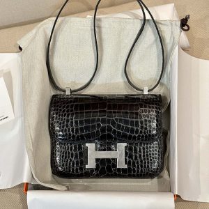 クロコダイルバッグ 本物 レディース