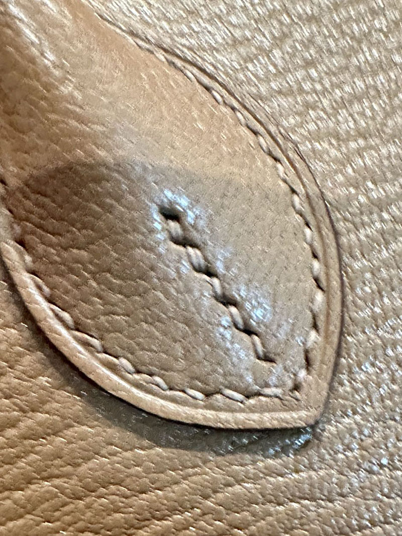 エルメス HERMES ボリード1923 20 ミニ ケブラコ シェブルミゾル ゴールド金具 2412916 ボリード風バッグ - 画像 (4)