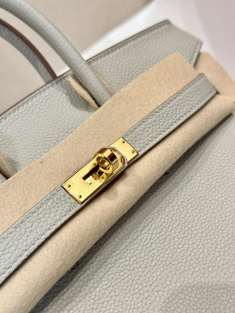 エルメス HERMES バーキン25 パールグレー トゴ ゴールド金具 2412925 エルメス バッグ 定価 - 画像 (18)